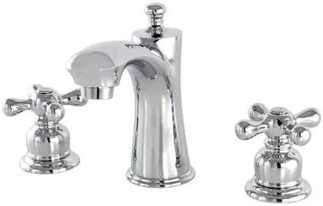 Main image of KINGSTON BRASS KB7961AX 8" Widespread Bathroom Faucet, Chrome