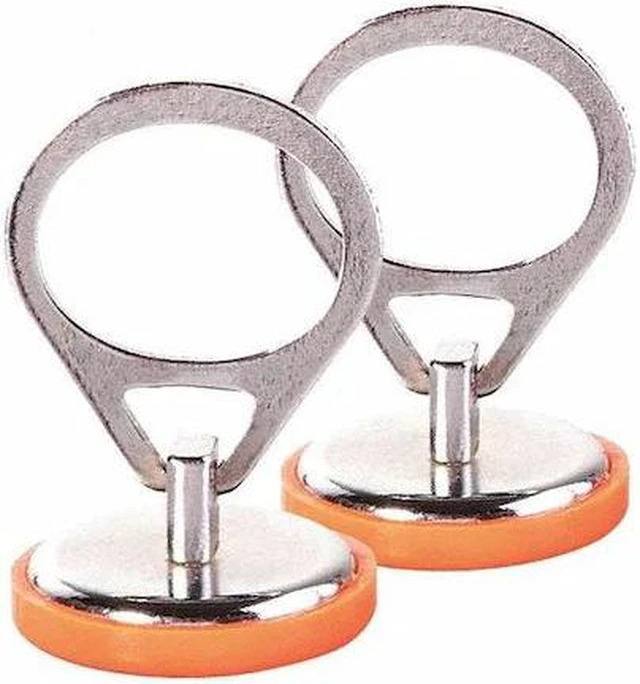 Main image of US WEIGHT U2508 Magnetic Wall Hooks,PK2
