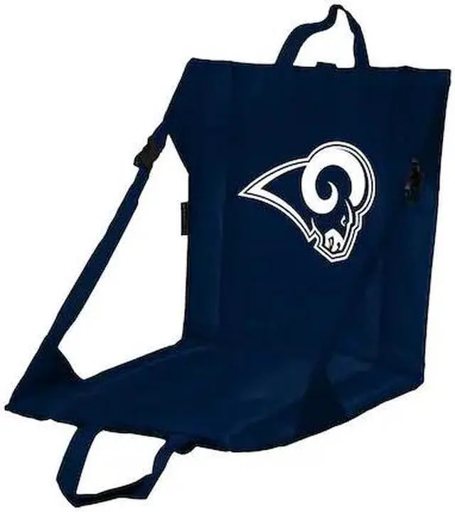 Alt view image 2 of 2 - Logo Brands 629-80-1 Los Angeles Rams Navy & White Stadium Seat