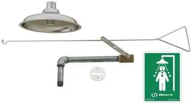 Alt view image 3 of 3 - HAWS 8169 Emergency Shower,Flush Ceiling,20 gpm
