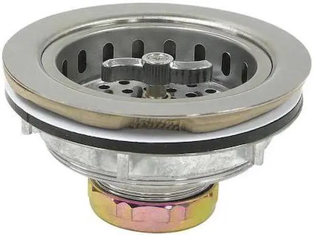 Main image of PERFECT PUTTY 59-3150 Sink Strainer,Chrome,4-1/2" L,Threaded