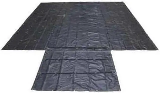 Main image of US CARGO CONTROL HLT20186-BLK Heavy Duty Tarp, Black, PVC Coated Polyester