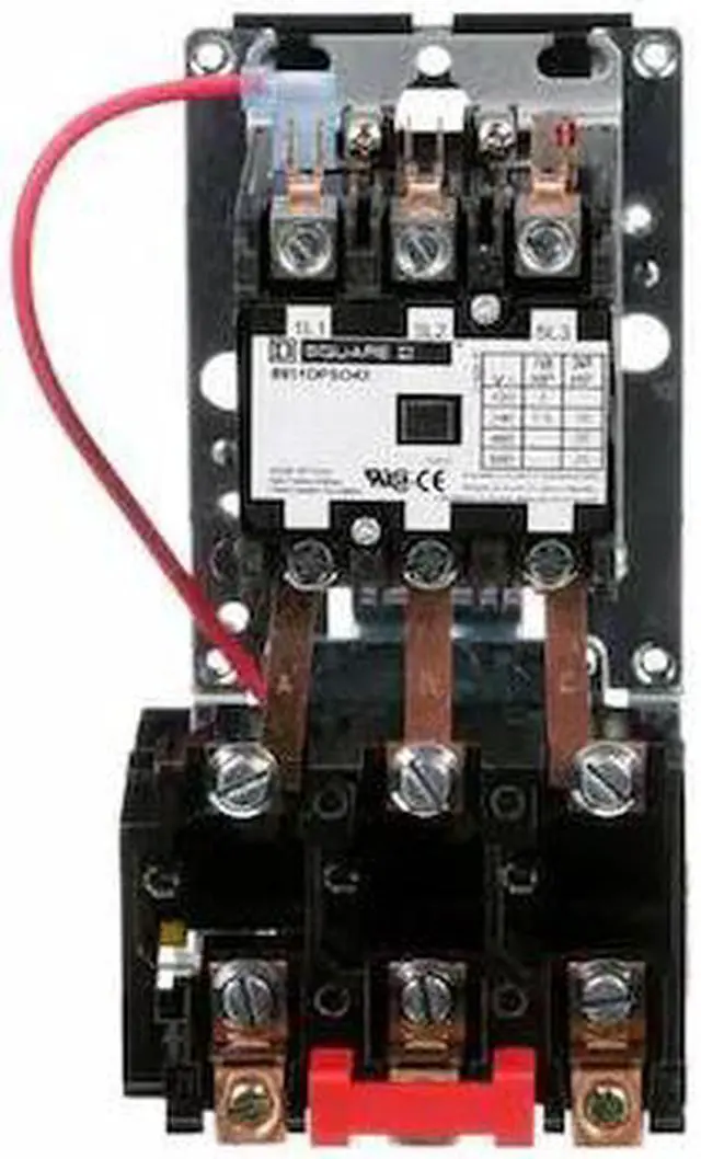 Alt view image 2 of 2 - SQUARE D 8911DPSO43V09 Nonreversing Definite Purpose Magnetic Motor Starter, No