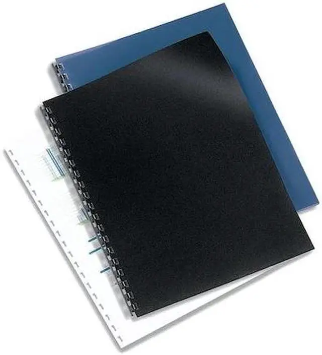 Alt view image 2 of 7 - GBC 2514493P Presentation Covers,Blk,11 x 8-1/2,PK50