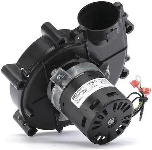Alt view image 2 of 2 - FASCO A086 Induced Draft Furnace Blower, 115, Plastic, 9 in W, 7 7/8 in H