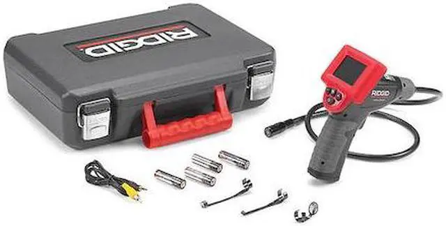 Alt view image 2 of 12 - Ridgid 40043 LCD Display Digital Inspection Camera with 3 ft. Cable