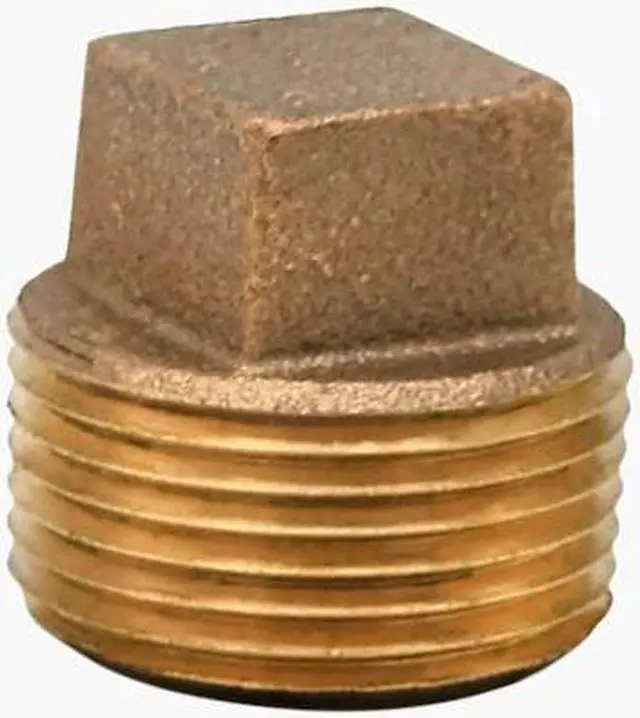 Main image of LEGEND VALVE 310-189NL 2-1/2" BRONZE SQ HD PL NO LEAD