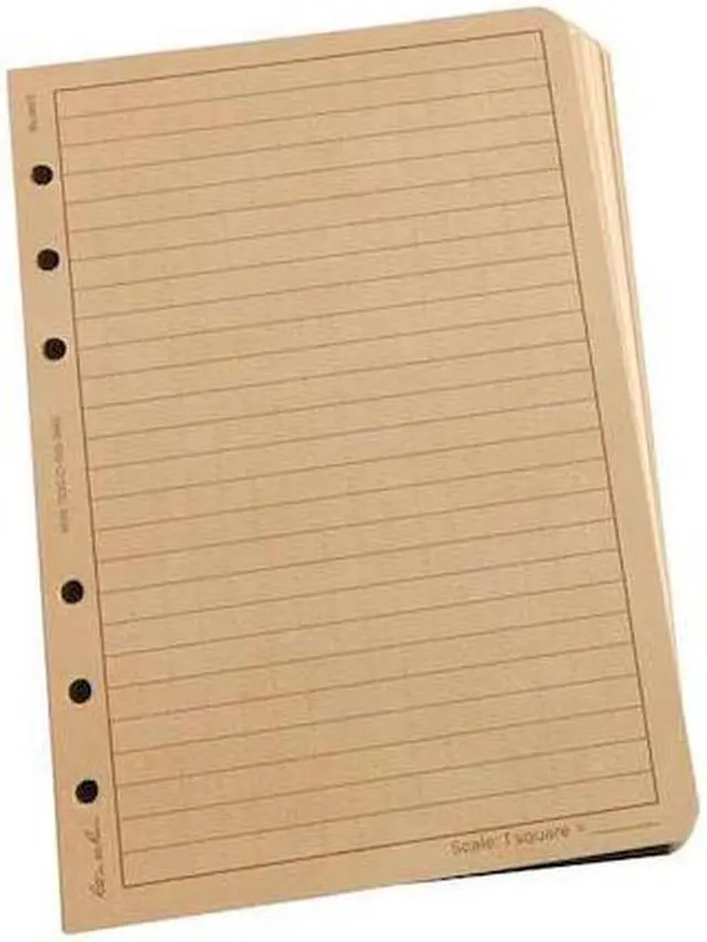 Alt view image 2 of 3 - Loose Leaf Paper,4-5/8 x 7,Tan,PK100 RITE IN THE RAIN 982T