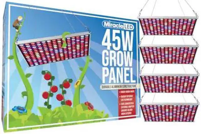Main image of MIRACLE LED 602194 Commercial Hydroponic Multi Spectrum LED Hangable Grow Panel