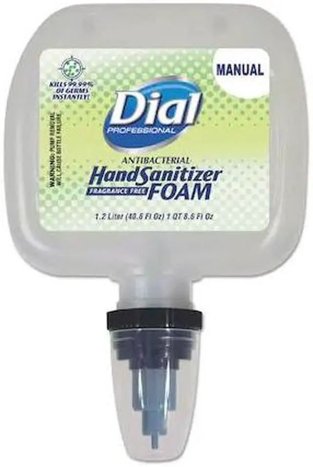 Main image of DIAL PROFESSIONAL 1700005085 Antibacterial Foaming Hand Sanitizer, 1.2L Refill,