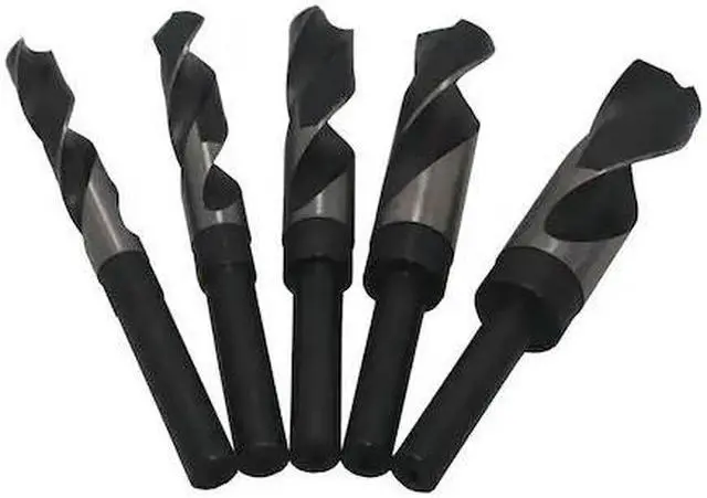 Main image of DRILL AMERICA POUD/ARSD 9/16"-1" 5Pc. HSS Reduced Shank Drill Bit Set, Shank