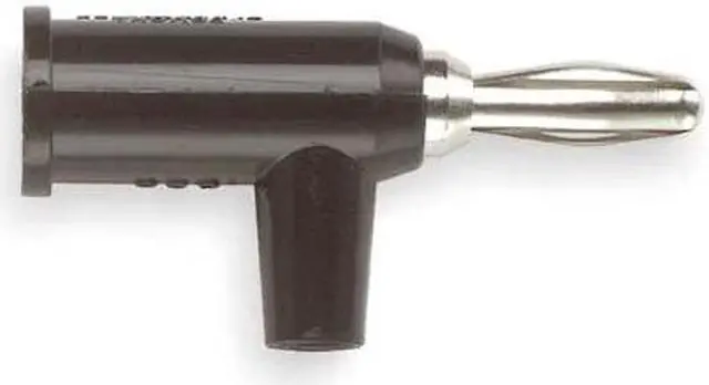 Alt view image 2 of 3 - POMONA 1825-0-G/10P Banana Plug,Black,PK10