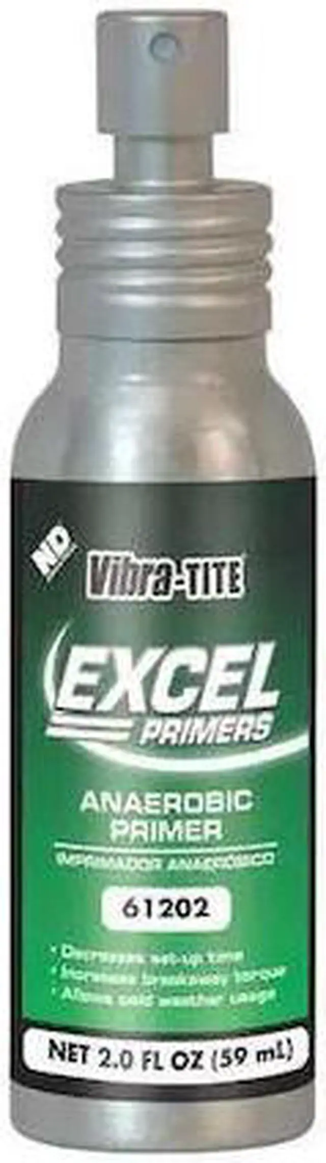 Main image of VIBRA-TITE 61202 Primer, Excel 612 Series, Amber, 8 fl oz, Bottle