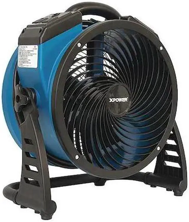 Alt view image 18 of 20 - XPower P-26AR .6-Amp 1,300-Cfm 4-Speed Industrial Axial Air Mover/Dryer