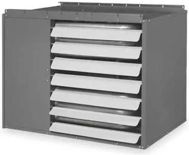 Alt view image 2 of 2 - DAYTON 2RYV3A Gas Unit Heater, NG/LP, 105,000, 1,300 cfm, Direct, Propeller,