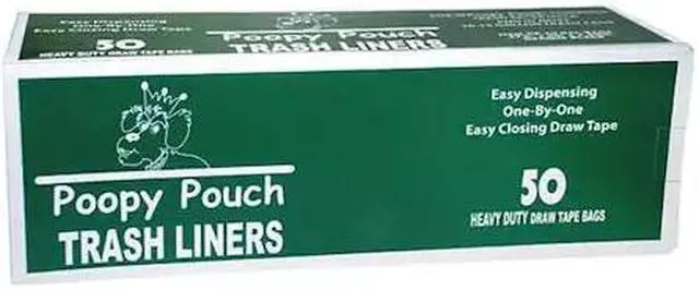 Alt view image 2 of 2 - POOPY POUCH PP-13GAL-BAGS Pet Waste Bags, 13 gal., 1.5 mil