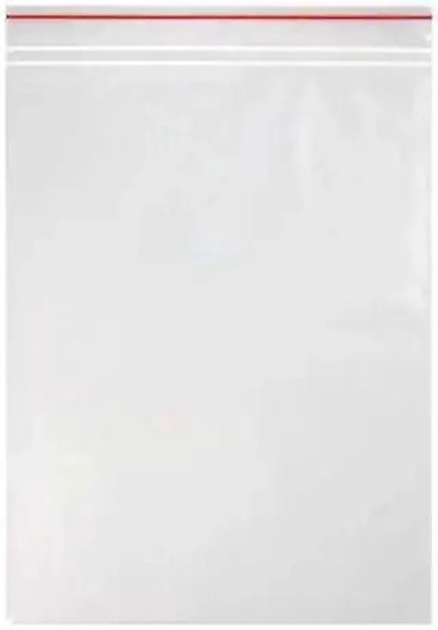 Main image of MINIGRIP MGRL2P0810 Reclosable Bag, Zip Seal, 10 in L, 8 in W, 2 mil Thick, Low