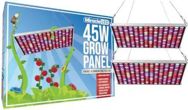Main image of MIRACLE LED 602193 Commercial Hydroponic Multi Spectrum LED Hangable Grow Panel