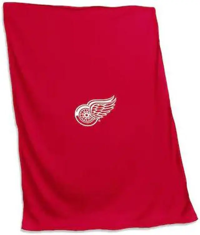 Alt view image 2 of 2 - Logo Brands 811-74 Detriot Red Wings Sweatshirt Blanket