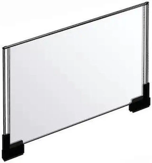 Main image of Azar Large Two Sided Acrylic Sign Holder with Telescopic Grippers (109908)