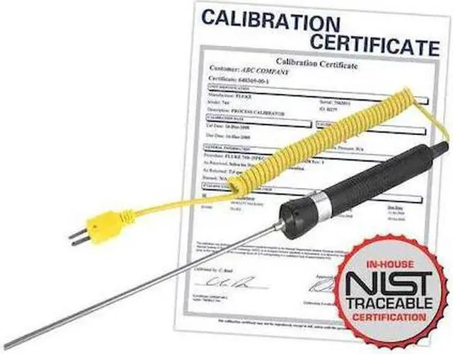 Main image of REED INSTRUMENTS R2950-NIST Immersion Thermocouple Probe, Type K, -58 to 1112