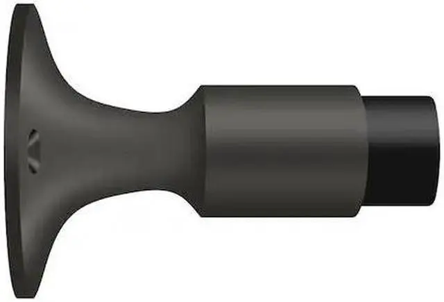 Alt view image 2 of 2 - Solid Brass Wall Mount Bumper (Oil Rubbed Bronze)