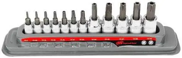 Main image of INGERSOLL-RAND 752031X 12 Piece Tamper Proof Torx Bit Socket Set