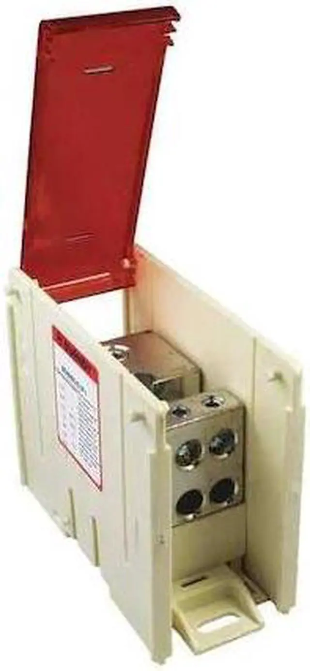 Alt view image 2 of 2 - BURNDY BDBMCSCOVER Power Distribution Block Cover,4.50 in.L