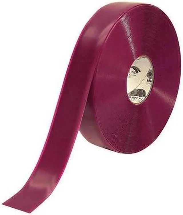 Main image of MIGHTY LINE 2RP Industrial Safety Floor Marking Tape Vinyl Purple, 2" W x 100