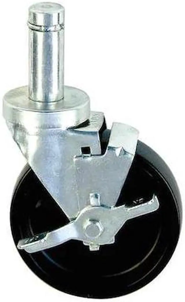Alt view image 2 of 2 - NEW AGE INDUSTRIAL C440 Swivel Stem Caster,Polyolfin,5 in.,300 lb.