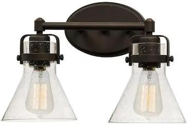 Main image of MAXIM 26112CDOI Seafarer 2-Light 15" Wide Oil Rubbed Bronze Vanity Light