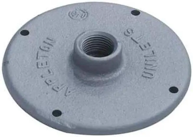 Alt view image 3 of 3 - APPLETON ELECTRIC JBK-50 Conduit Body Cover,1/2 in. Hub,JB Series