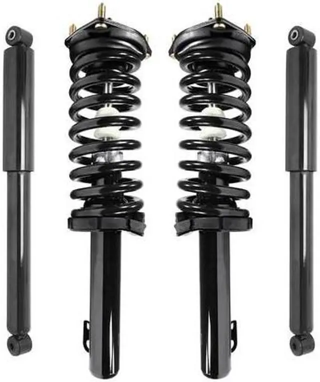 Alt view image 2 of 2 - Unity Automotive 4-11211-259120-001 Fnt & Rr Complete Strut Assembly Shock Kit For 2006-2010 Jeep Commander, 2005-2010 Jeep Cherokee