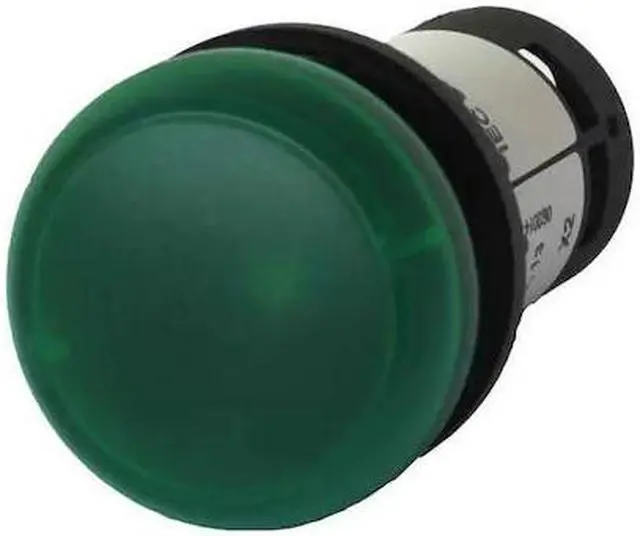 Alt view image 2 of 2 - EATON C22-L-G-24 Raised Indicator Light,Green,24VAC/DC