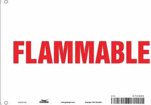 Main image of CONDOR 478D99 Danger Sign,10" Wx7" H,0.032" Thickness, 478D99