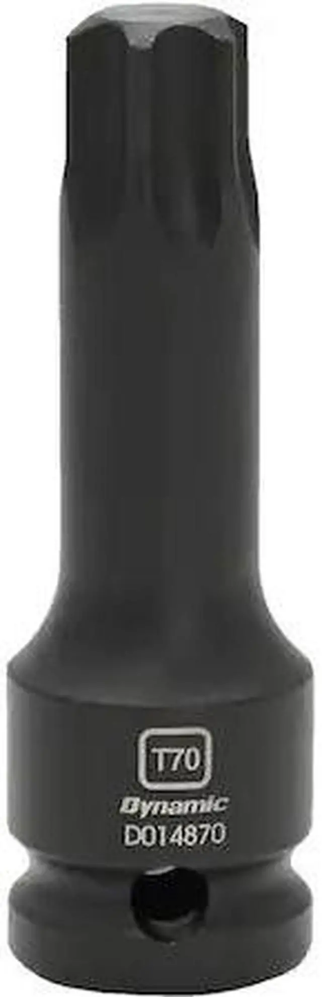 Main image of DYNAMIC D014870 Tools 1/2" Drive Torx Hex Head, T70, Bit Impact Socket