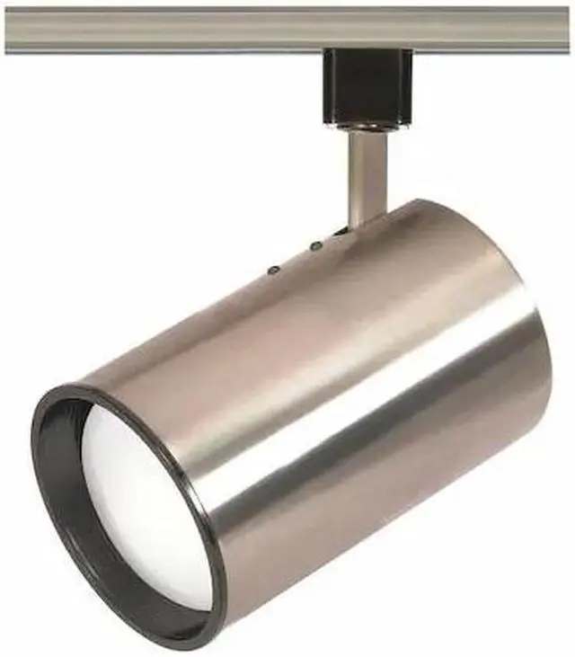 Main image of NUVO TH308 1-Light, R30, Track Head, Straight Cylinder, Brushed Nickel Finish