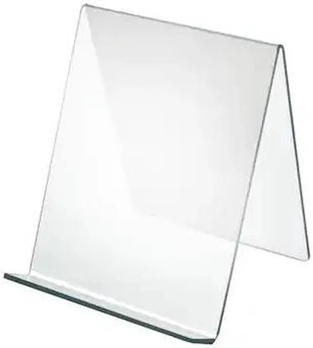 Main image of AZAR DISPLAYS 515440 8"W x 8"D x 8.75"H Easel Display. Front Lip: 1.75"H, PK10