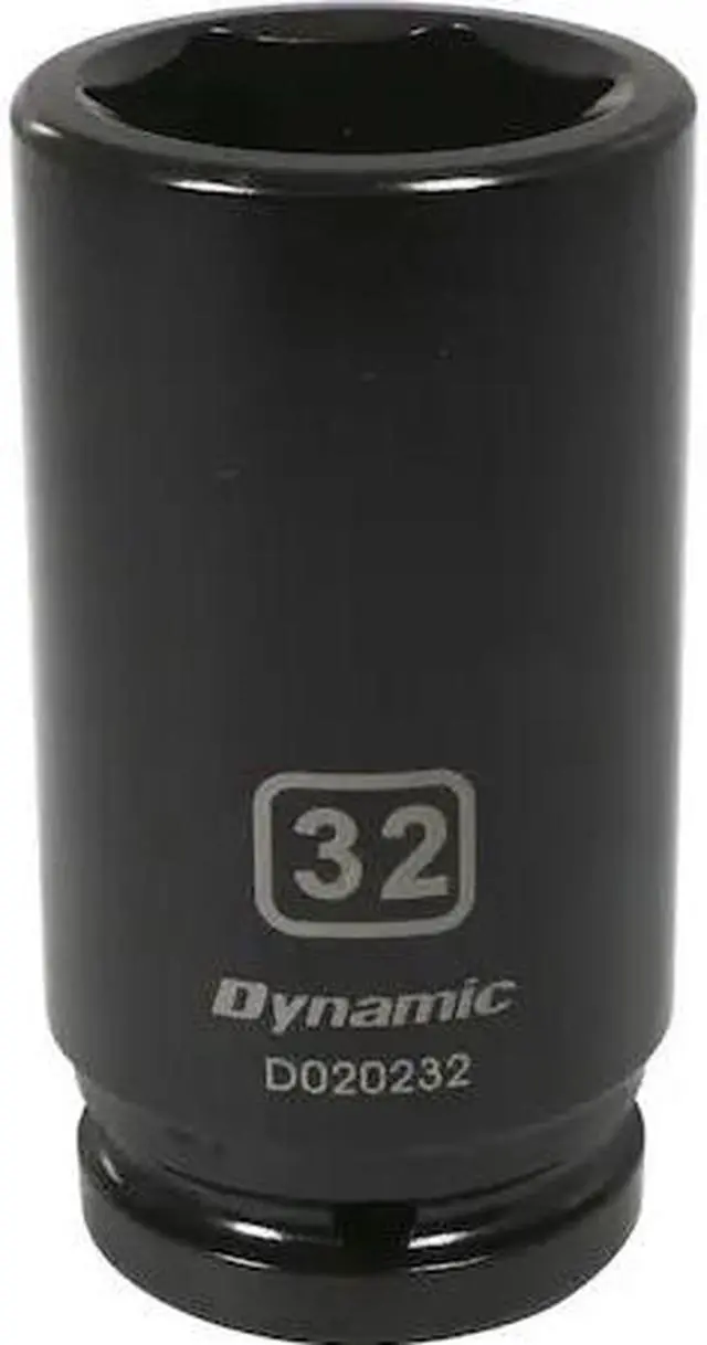 Main image of DYNAMIC D020232 3/4" Drive Deep Socket, Black Phosphate, Tools 3/4" Drive 6