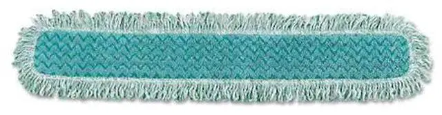Alt view image 10 of 13 - Rubbermaid HYGEN Microfiber Dust Mop Pad Green FGQ43800GR00