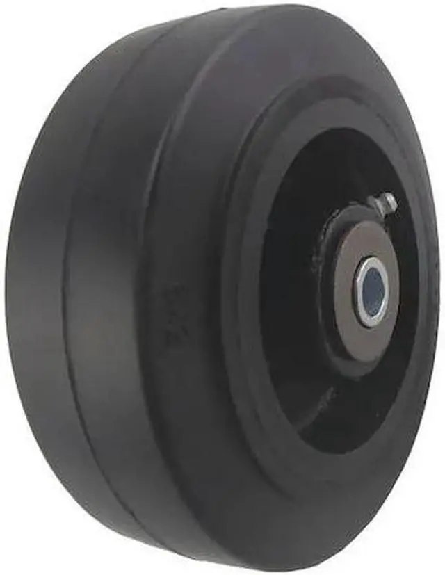 Main image of ZORO SELECT 5VF36 Caster Wheel,Rubber,6 in.,810 lb.