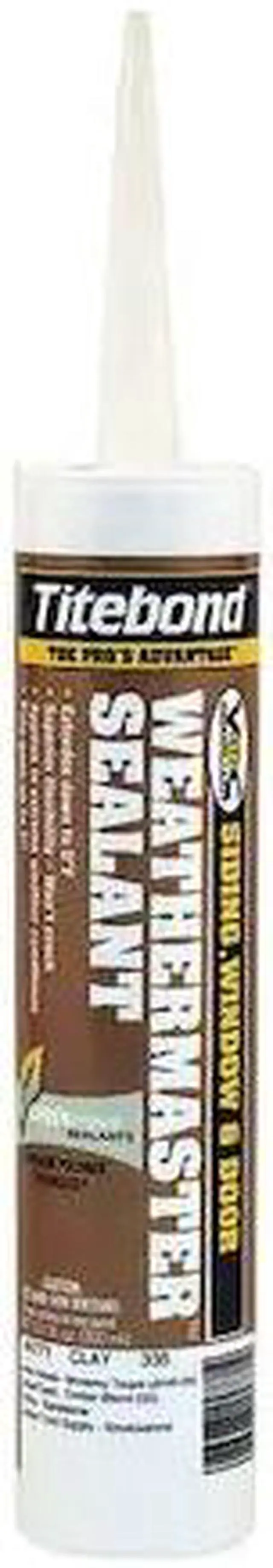 Alt view image 3 of 3 - TITEBOND 44771B Sealant, 10 oz, Cartridge, Clay, Polymer Base, WeatherMaster