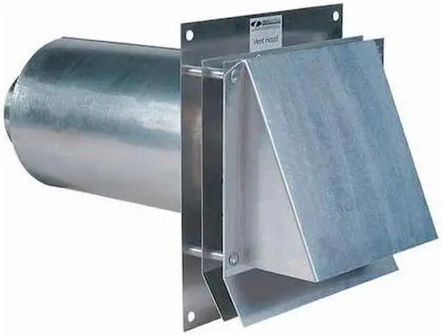 Main image of Field Controls Vent Cap,6 in. Size,Aluminum SWH-4