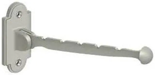 Alt view image 2 of 2 - Deltana VH65U15 7 in. Projection Valet Hook, Satin Nickel - Solid