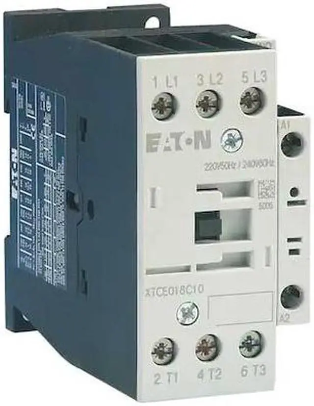 Alt view image 3 of 3 - EATON XTCE032C10TD IEC Magnetic Contactor, 1NO, 24V DC, 3 P, Reversing: No Screw