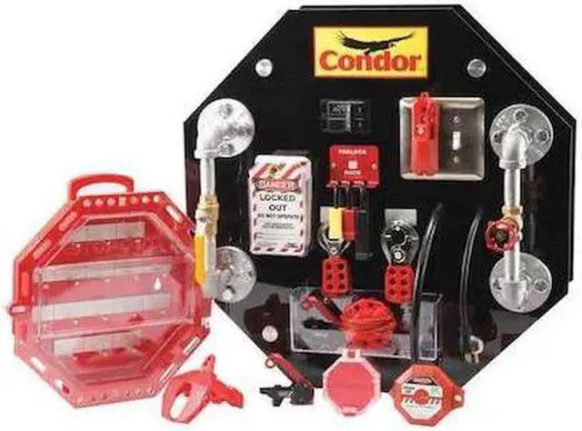 Main image of CONDOR 52DD88 Shadow Board Combo Kit,23.5" H,Black