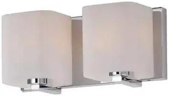 Main image of MAXIM 11252SWPC Wrap 2-Light 12.5" Wide Polished Chrome Vanity Light