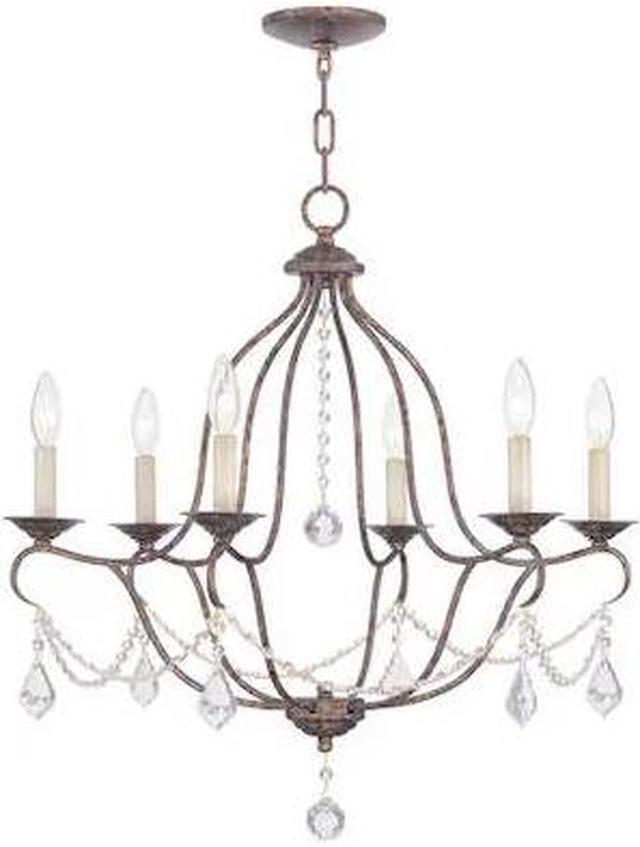 Alt view image 2 of 2 - Livex Lighting 6426-71 Chesterfield Chandelier
