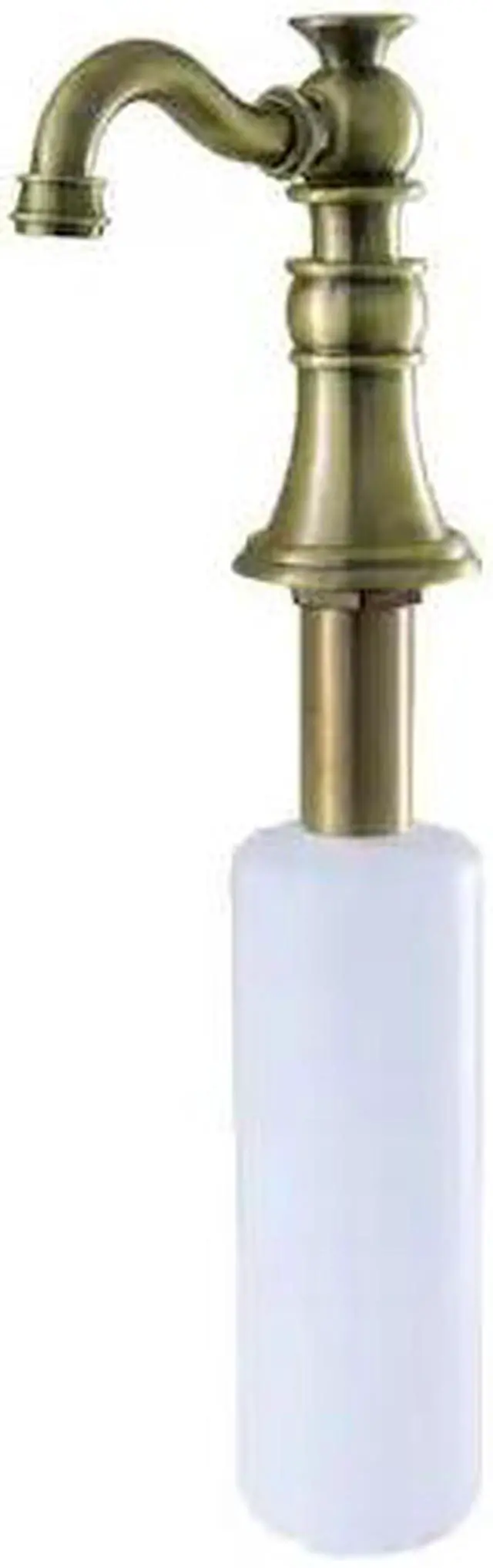 Alt view image 2 of 3 - Kingston Brass SD1973 Modern American Classic Soap Dispenser - Vintage Brass