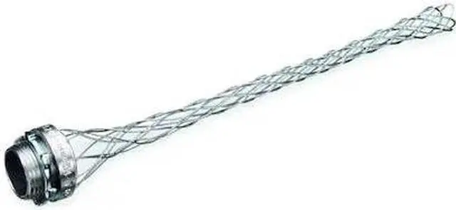 Alt view image 2 of 3 - HUBBELL WIRING DEVICE-KELLEMS 073031200 Dust Tight Grip, Straight, 1/2 in MNPT,